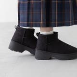 3020ブラックSD | ムートンブーツ 厚底 ボア | welleg