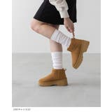 ムートンブーツ 厚底 ボア | welleg | 詳細画像17 