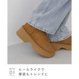 ムートンブーツ 厚底 ボア | welleg | 詳細画像18 