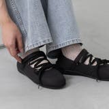 4020ブラックCL | スニーカー レディース バレエスニーカー | welleg