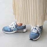 3072ブルー | モズ moz スニーカー | welleg