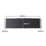 なめらかプレーン 大判ストール マフラー | welleg | 詳細画像21