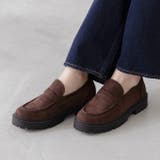 3174ダークブラウンコインSD | ローファー 厚底 レディース | welleg