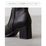 ロングブーツ レディース チャンキーヒール | welleg | 詳細画像10