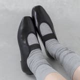 1020ブラックPU | パンプス フラットシューズ 走れるパンプス | welleg