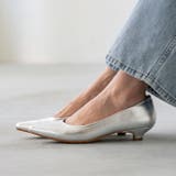 1140シルバーPU | パンプス 痛くない 歩きやすい | welleg