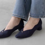 3074ネイビーSD | パンプス 痛くない 歩きやすい | welleg