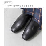 スクエアトゥショートブーツ レディース ブーツ | welleg | 詳細画像7 