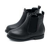 1020ブラックpu | キッズ サイドゴア ブーツ | welleg