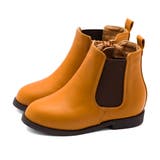 1080キャメルpu | キッズ サイドゴア ブーツ | welleg