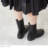 トラックソール スクエアトゥ サイドゴアブーツ | welleg | 詳細画像6