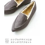 フェイクムートンパンプス レディース ローファー | welleg | 詳細画像15