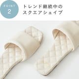 キルティングフラットヒールサンダル レディース サンダル | welleg | 詳細画像16