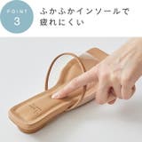 ローヒールパイピングクリアサンダル レディース サンダル | welleg | 詳細画像17 