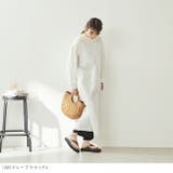 スクエアトゥ厚底トングサンダル サンダル スリッパ | welleg | 詳細画像4