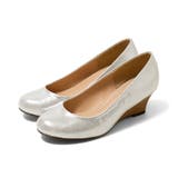 4140シルバーウェッジcl | 選べる3タイプ 5cmヒール ラウンドトゥ | welleg