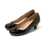 2029ブラックen | 選べる3タイプ 5cmヒール ラウンドトゥ | welleg