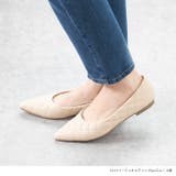 1221ベージュキルティングpu | エアスイート 走れるパンプス フラットヒールパンプス | welleg