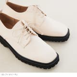 ボリュームソール スクエアトゥレースアップシューズ レディース | welleg | 詳細画像11 