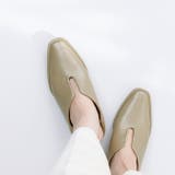 1052カーキPU | パンプス 履きやすい レディース | welleg