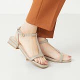 1013グレーPU | ストラップサンダル 脱げない レディース | welleg