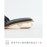 クリスタル シェイプクリアヒール コバサンダル | welleg | 詳細画像27 