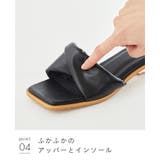 クリスタル シェイプクリアヒール コバサンダル | welleg | 詳細画像28 