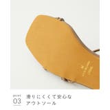 ストラップサンダル レディース 太ヒール | welleg | 詳細画像24
