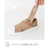 スリッポン 紐なし スニーカー | welleg | 詳細画像23