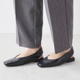 1020ブラックPU | パンプス フラットシューズ 走れる | welleg