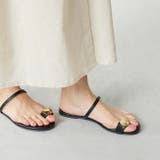 1020ブラックPU | サンダル トング ストラップ | welleg