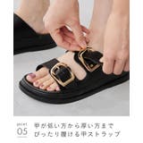 サンダル ゴールドバックル レディース | welleg | 詳細画像20