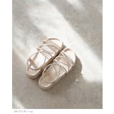 レースアップ厚底サンダル フラットサンダル レディース | welleg | 詳細画像8 