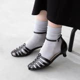 1020ブラックPU | グルカサンダル レディース 編み込み | welleg