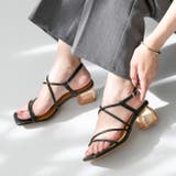 1020ブラックPU | ストラップサンダル 脱げない レディース | welleg