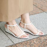 1000ホワイトPU | ストラップサンダル 脱げない レディース | welleg