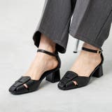 1020ブラックPU | グルカサンダル レディース 編み込みサンダル | welleg