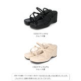 ストラップサンダル レディース 6センチヒール | welleg | 詳細画像2