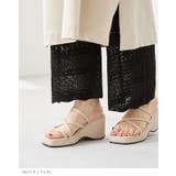 ストラップサンダル レディース 6センチヒール | welleg | 詳細画像9