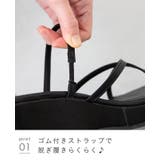 ストラップサンダル レディース 6センチヒール | welleg | 詳細画像15