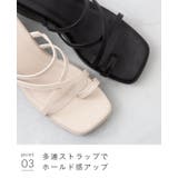 ストラップサンダル レディース 6センチヒール | welleg | 詳細画像17