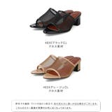 サンダル メッシュ デザインヒール | welleg | 詳細画像2