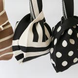 9021ブラックxホワイトZK | ニットバッグ レディース ユニセックス | welleg