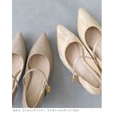 ストラップ 7cmヒール パンプス | welleg | 詳細画像25