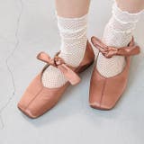 4093ピンクサテン | パンプス 走れる フラットシューズ | welleg