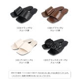 サンダル レディース スクエアトゥ | welleg | 詳細画像2 