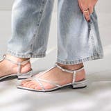 1140シルバーPU | ストラップサンダル 脱げない レディース | welleg