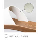 フェイクレザー フラットヒール トングサンダル | welleg | 詳細画像31