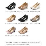 チャンキーヒール ポインテッドトゥ パンプス | welleg | 詳細画像2