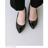 チャンキーヒール ポインテッドトゥ パンプス | welleg | 詳細画像17